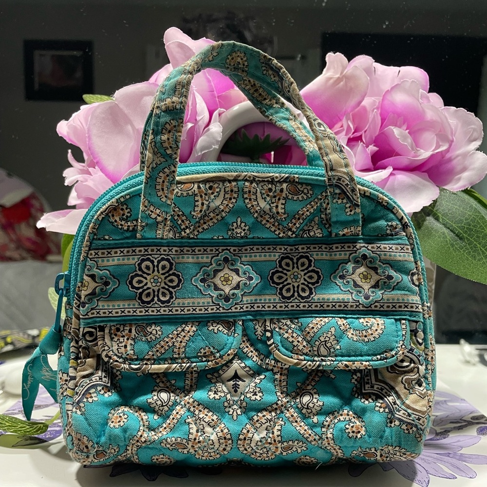 Vera Bradley Mini Satchel in Retired Paisley Pattern